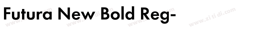 Futura New Bold Reg字体转换 Futura New Bold Reg字体转换